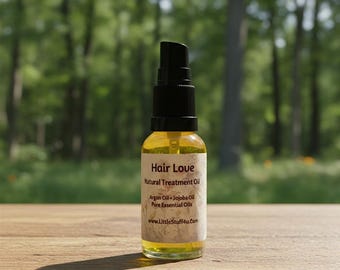 HAIR LOVE Natural Oil Treatment for Hair | Argan Oil