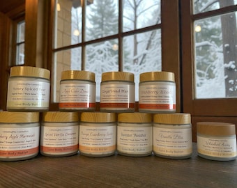 PICK SCENT Natural Body Butter | Glass Jars
