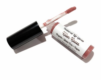 KITTEN KISSES Natural Lip Gloss | Botanical Lip Glaze