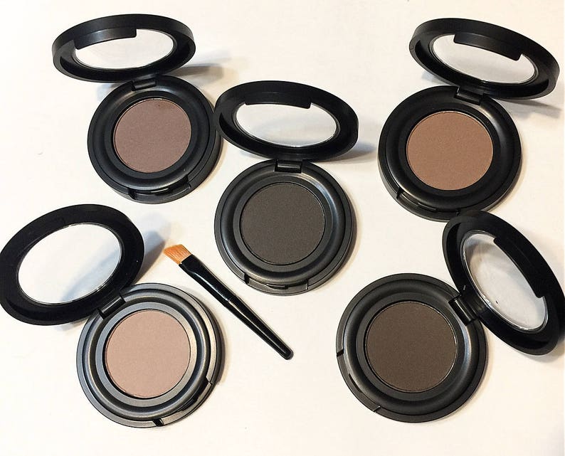 STEELHEART Charcoal Grey Natural Mineral Eye BROW Powder Etsy