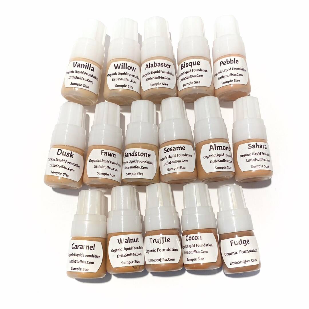 SAMPLE SET 2 Liquid Foundation Makeup 3ml Sample | Pick Any 2 Shades - Etsy