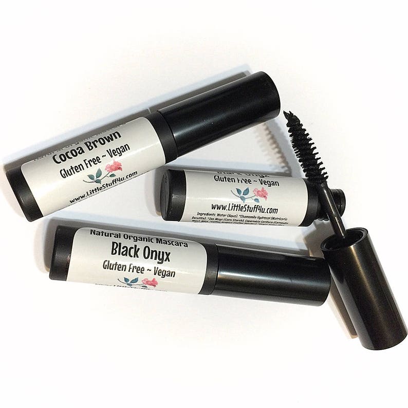 Diy Organic Mascara Natural Organic Mascara Vegan Gluten Free Natural Makeup | Etsy