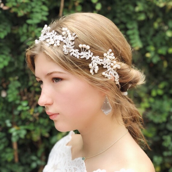sparkly hair piece