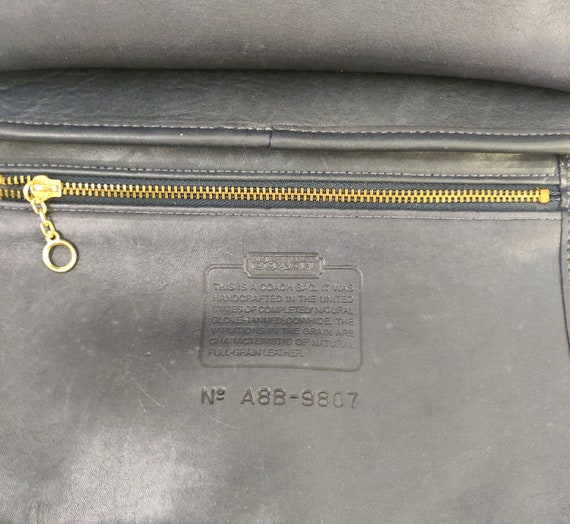 Authentic COACH USA Bonnie Cashin Navy Blue Genui… - image 10