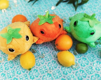 NEW Minis! Citrus Frog Baby Plushies PREORDER READDESCRIPTION