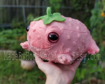 Mini's! Strawberry Frog Baby Plushies PREORDER LEES BESCHRIJVING