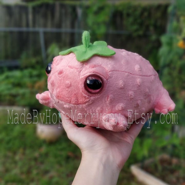 Minis! Strawberry Frog Baby Plushies PREORDER READ DESCRIPTION