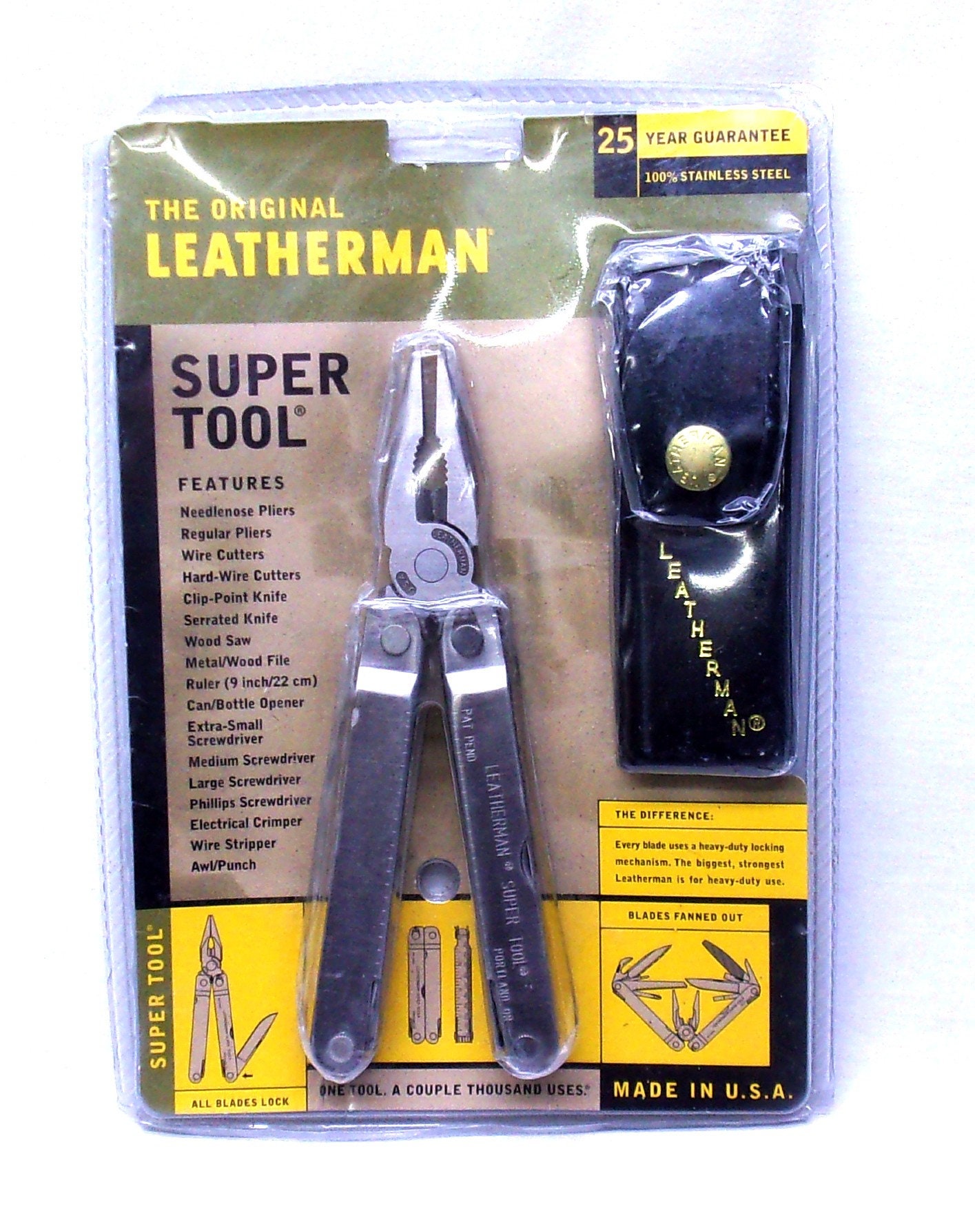 Stock USA 1990 Leatherman Super Tool With - Etsy