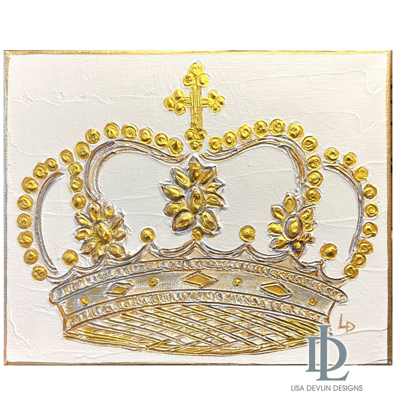 Lisa Devlin Designs Crown Leather Cuff main image 1