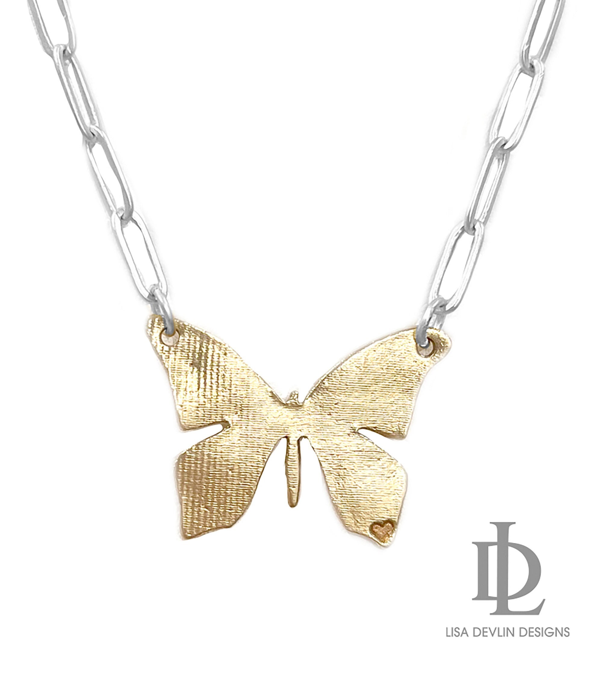 Devalyn long necklace store in gold