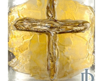 Cross on Acrylic Block