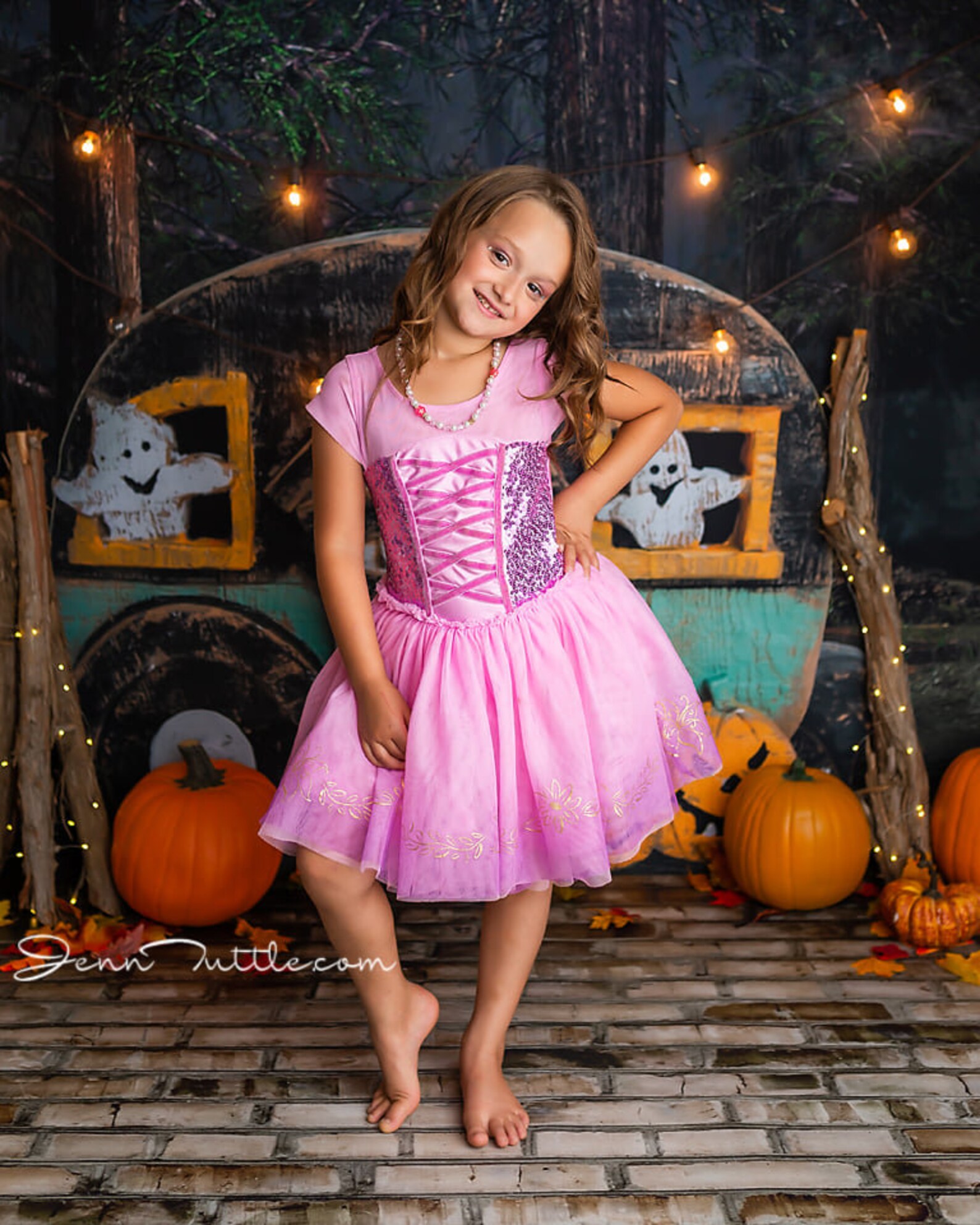 Halloween Camper Photography Backdrop RV Vintage Camping Etsy