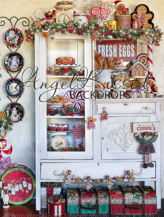 Cupboard Hanger Grungy Primitive Decor MRS CLAUS,Christmas Shabby,Santa Claus