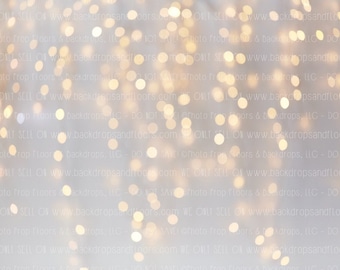 Gold Sparkle Lights Photography Backdrop - Roaring 20's Great Gatsby Twinkle Glitter Photo Booth Sparkly New Years Eve Party Bokeh Christmas