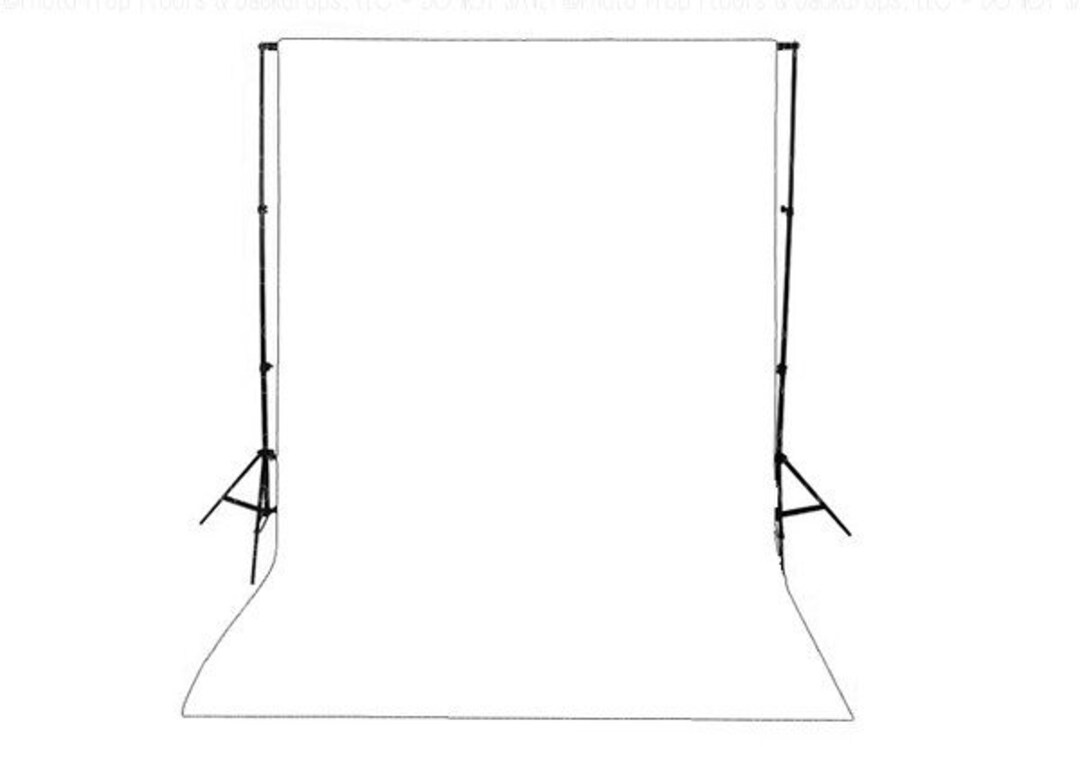 Solid White Photography Backdrop Heavy Duty or Light Etsy