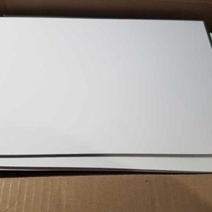 Paquete de piezas de panel de cartón para montaje en varios tamaños para manualidades, álbumes de recortes, trabajos de caligrafía, enmarcado