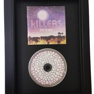 CD Cover Sleeve & Disc Display Rahmen
