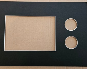 Karta mocująca tylko do zdjęcia 7" x 5" z monetami