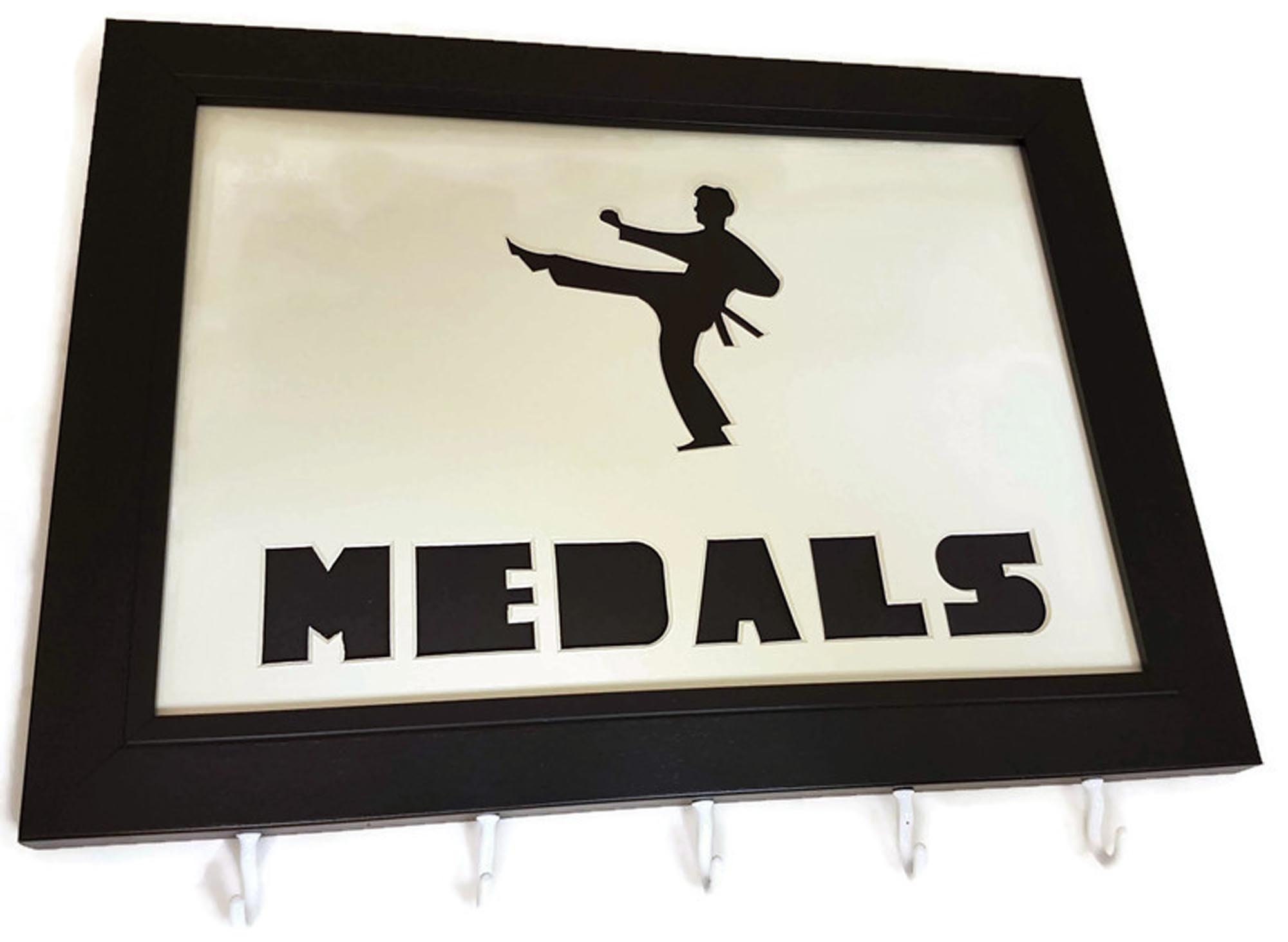 Karate Martial Arts Medals Hanger Medal Holder Display Frame Etsy