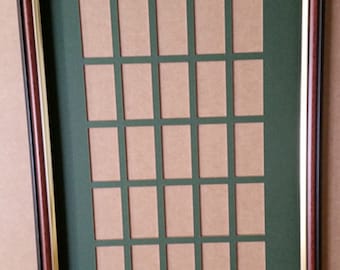 cigarette card picture frames Mounting & Framing Kit for Cigarette Cards Sets