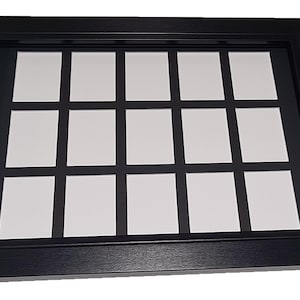Instax Mini Photo Frame Multi Aperture 2 bis 52 Öffnungen Schwarz oder Weiß Passepartout