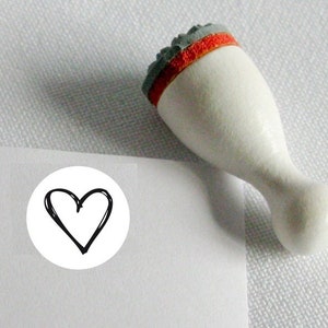 Mini Stamp Heart