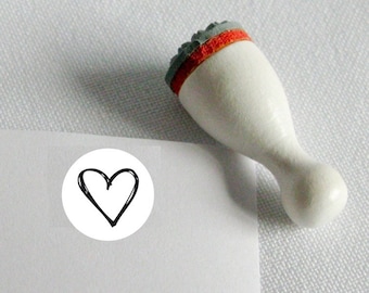 Mini Stamp Heart