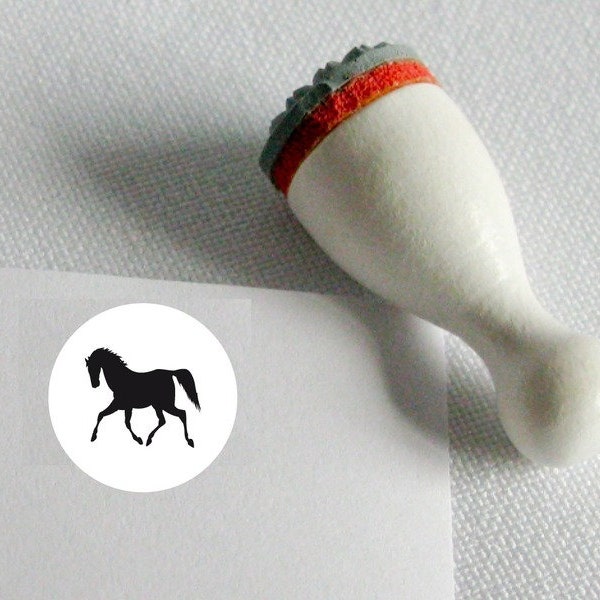 Mini-stamp "horse"