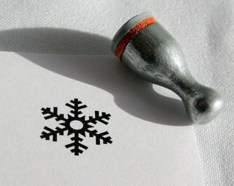 Ministempel Schneeflocke