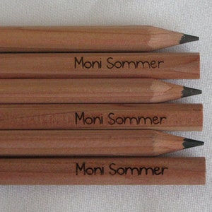 Graphite pen set 6 pieces image 1