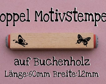 Doppel Motive Stempel  