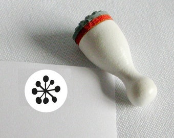 Mini Stamp Flower 002