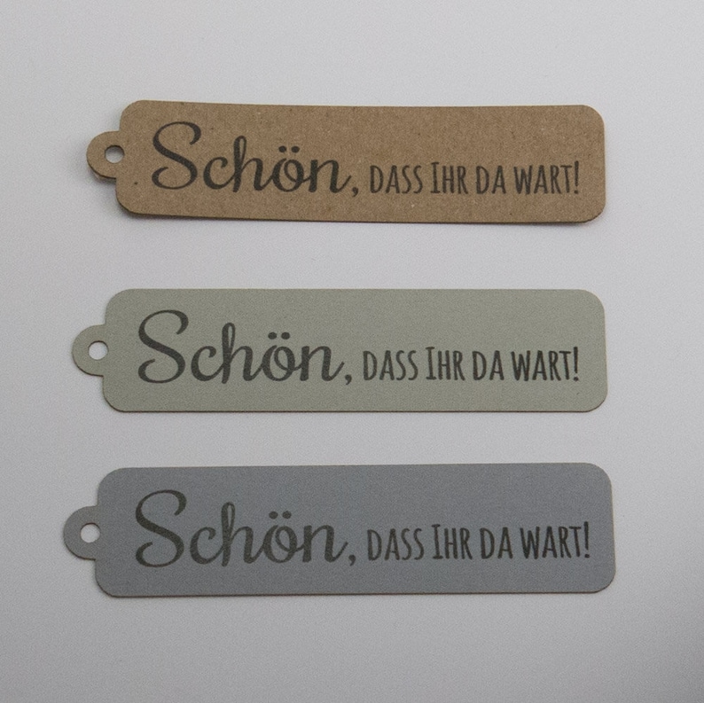 Stempel Schön dass ihr da wart Etsy.de