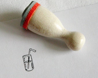 Ministempel  " Glas "