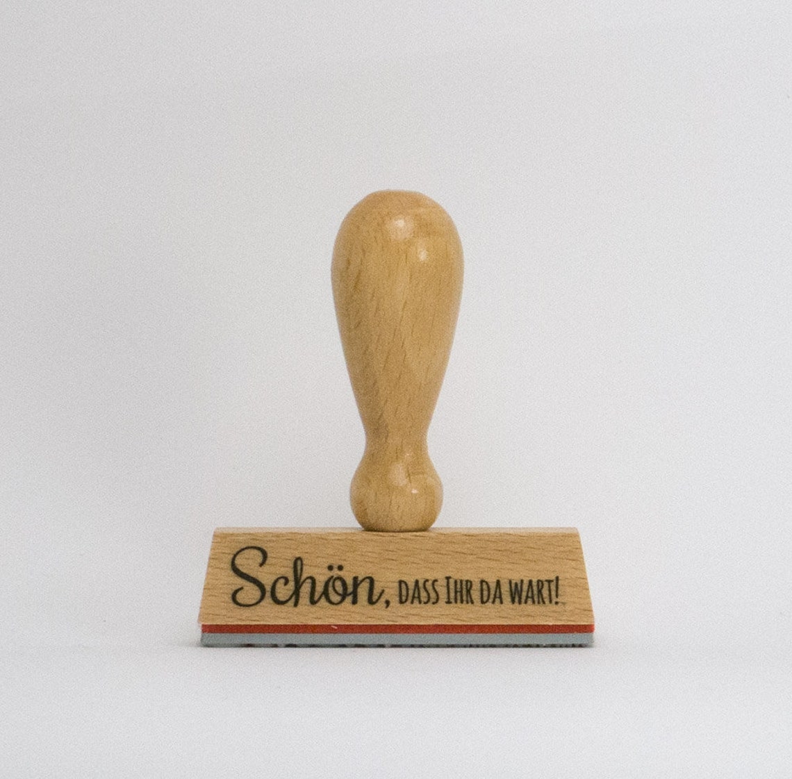 Schön Dass Ihr Hier Wart Stempel Schön dass ihr da wart - Etsy.de