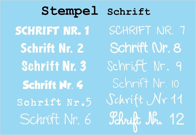 Personalisierter Namensstempel für Kinder Bild 3