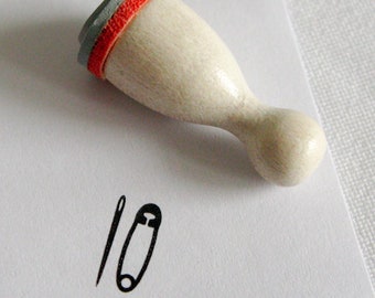 Mini Stamp Safety Needle & Needle