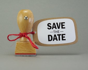 Stempel  Save the Date  30mm x 30mm  #3