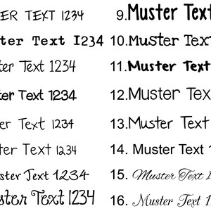 Beech wood ruler 20 cm with desired text image 2