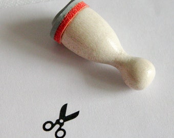 Ministempel Schere