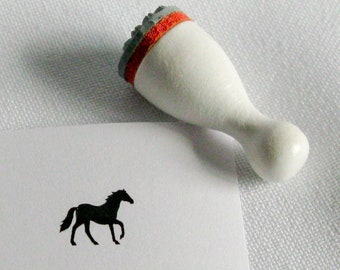 Mini-Stempel  Pferd