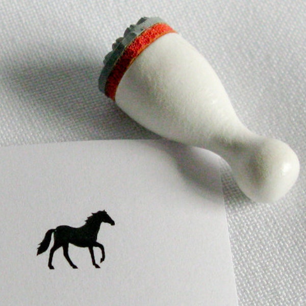 Mini-Stempel  Pferd