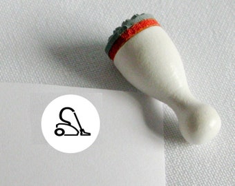 Mini Stempel  Staubsauger