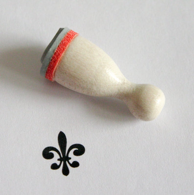 Ministempel Lilie Bild 1