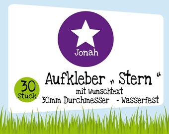 Stern Aufkleber