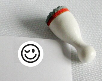 Mini Stamp smiley emoji
