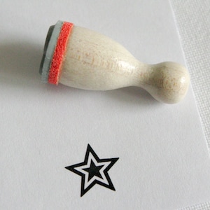 Ministempel Stern Bild 1