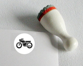 Ministempel  " Motorrad "