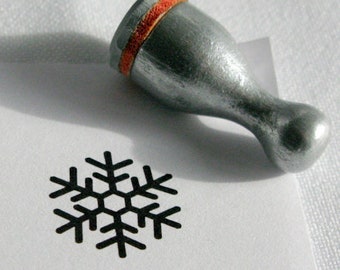 Ministempel  Schneeflocke