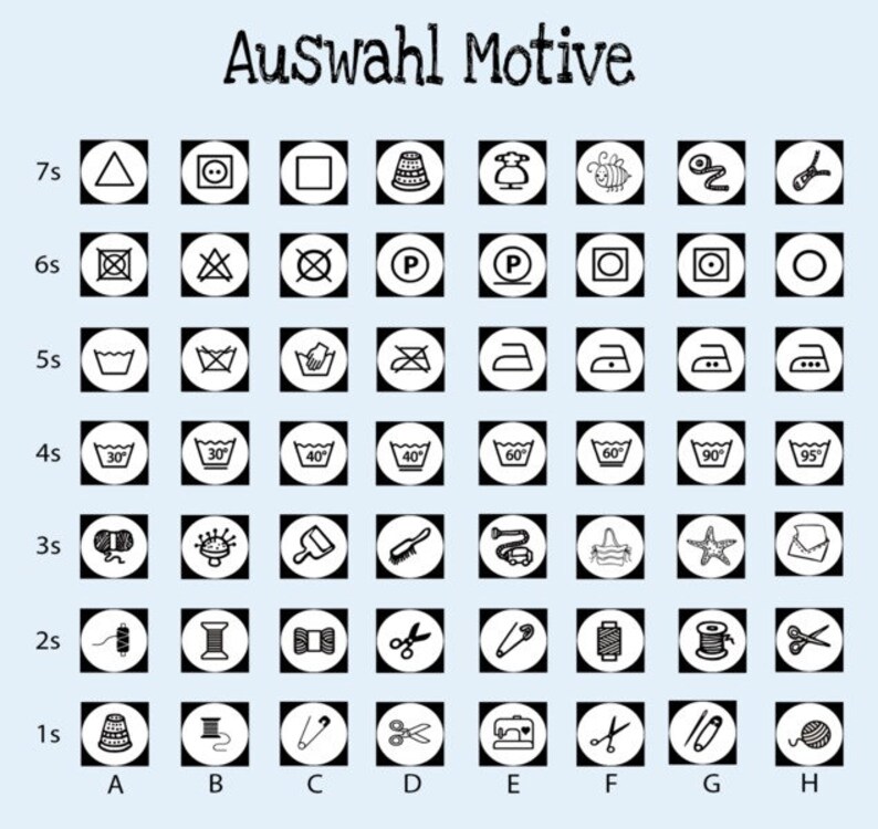 Ministle Stamps Laundry Stamp Care License Plate Fidon 30 Etsy